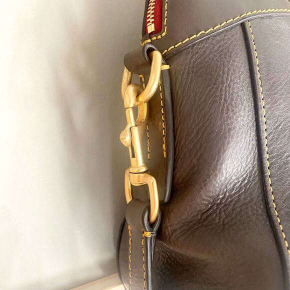 Dooney & Bourke Brown Satchel - Picture 5 of 15